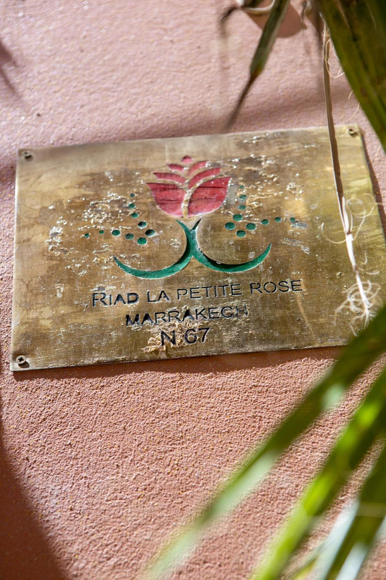 Riad Petite Rose Marrakesh Esterno foto
